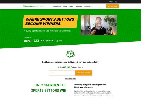 wunderdog picks|free expert handicapper picks.